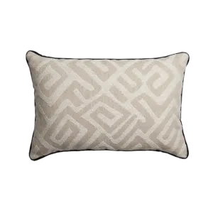 CUSHION BAKUBA ECRU 60X40