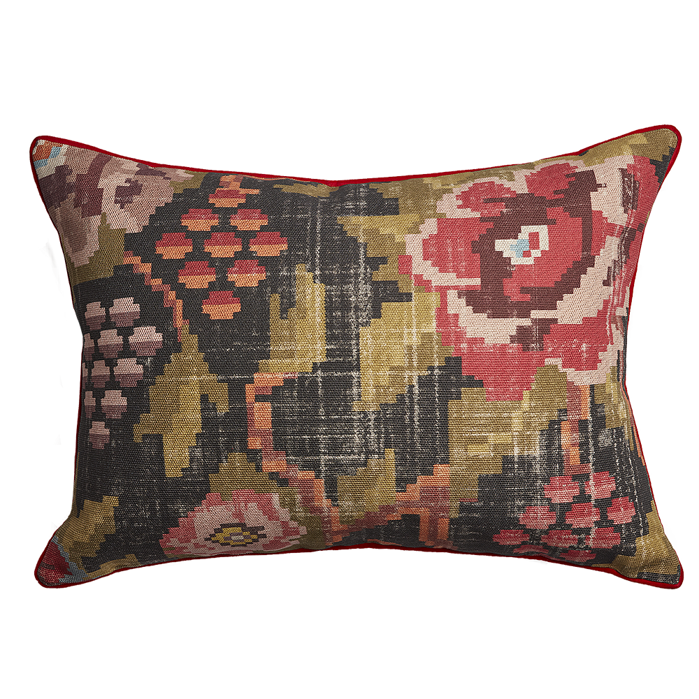 CUSHION BASARABIA NOIR 70X50