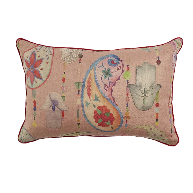 Cushion BOHO CHIC - Pink, 60x40 cms