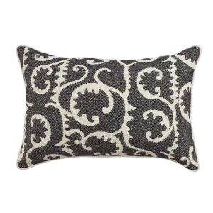 CUSHION BUKHARA NOIR 60X40