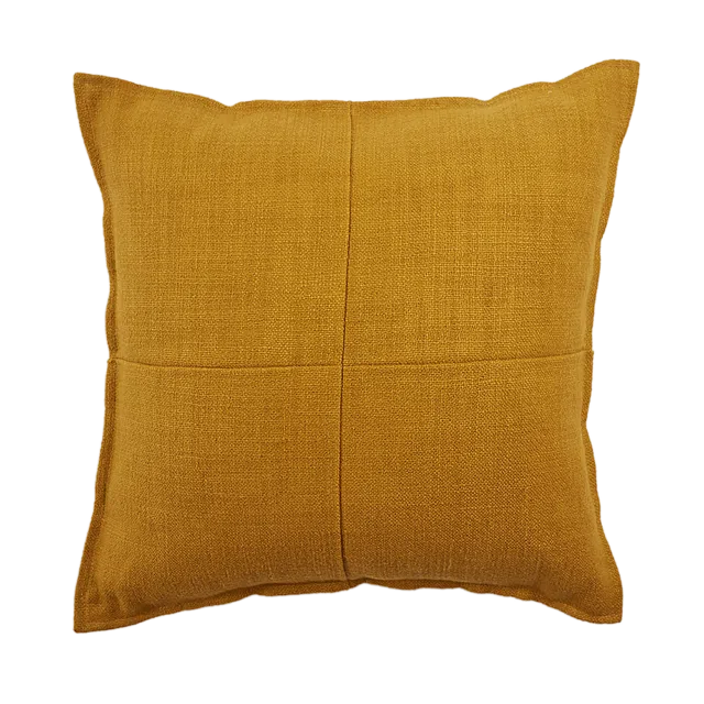 Cushion DEBUSSY - Mostaza, 55x55 cms