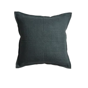 CUSHION DEBUSSY PETROL 43X43