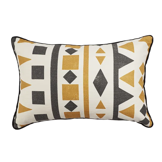 Cushion GISELLE - Ochre, 60x40 cms