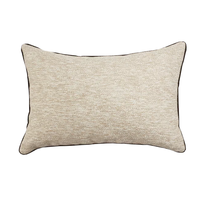 Cushion LINON - Flax, 60x40 cms