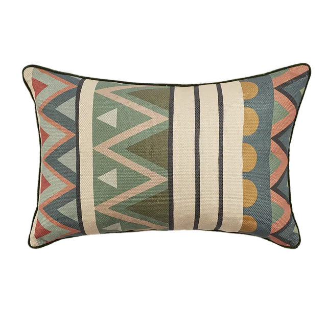Cushion MASSINE - Mint, 60x40 cms