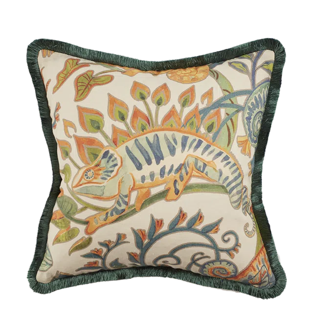 Cushion MORLACO - Teal, 55x55 cms