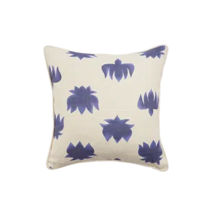 CUSHION NELUMBO BLUE 43X43