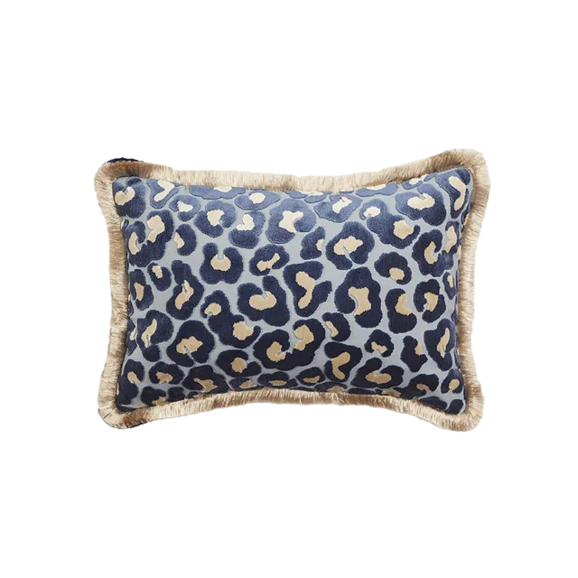 Cushion PARDUS - Blue, 45x30 cms