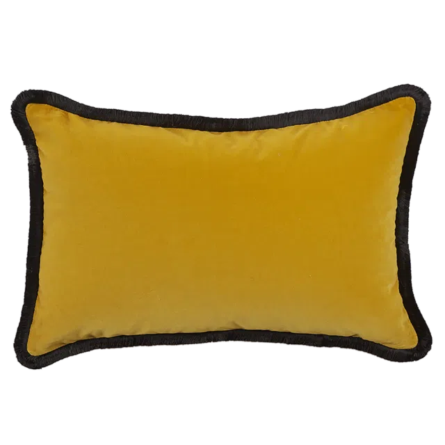 Cushion TRISTAN - Yellow, 60x40 cms
