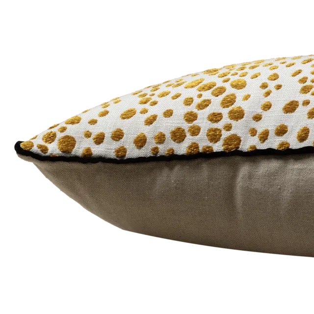 Cushion CRUELLA - Ochre, 60x40 cms