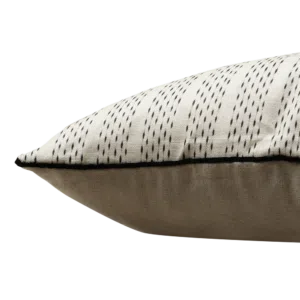 LATERAL IKAT STRIPE Noir 55X55 Y 43 X43 F9A0102 1