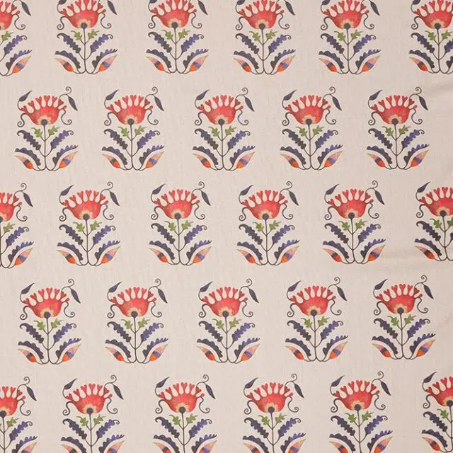 SUZANI FLOWER - 02 Blue