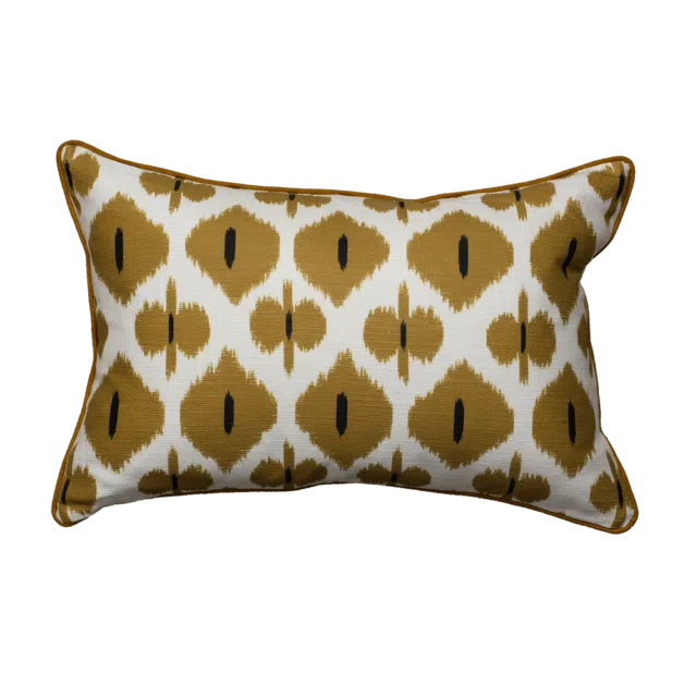Cushion CASPIAN - Gold, 60x40 cms