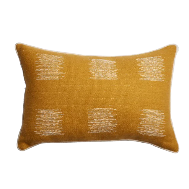 Cushion LUBERON - Ochre, 60x40 cms