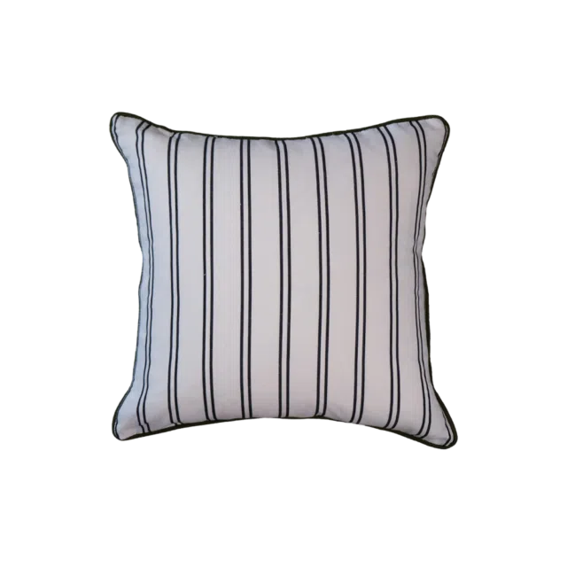 Cushion SENA Noir - Noir, 43x43 cms
