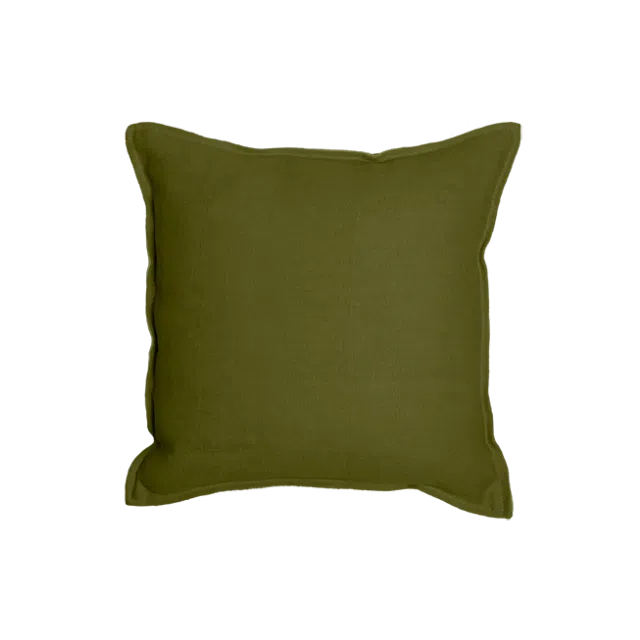 Cushion TIELT - Croc-Olive, 43x43 cms