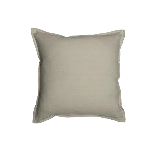 Cushion TIELT - Taupe-Titanium, 43x43 cms