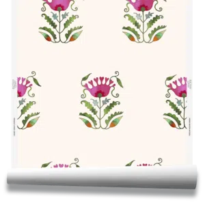 rollopersianflowergreen70241